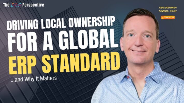 Driving Local Ownership for a Global ERP Standard with Arne Buthmann